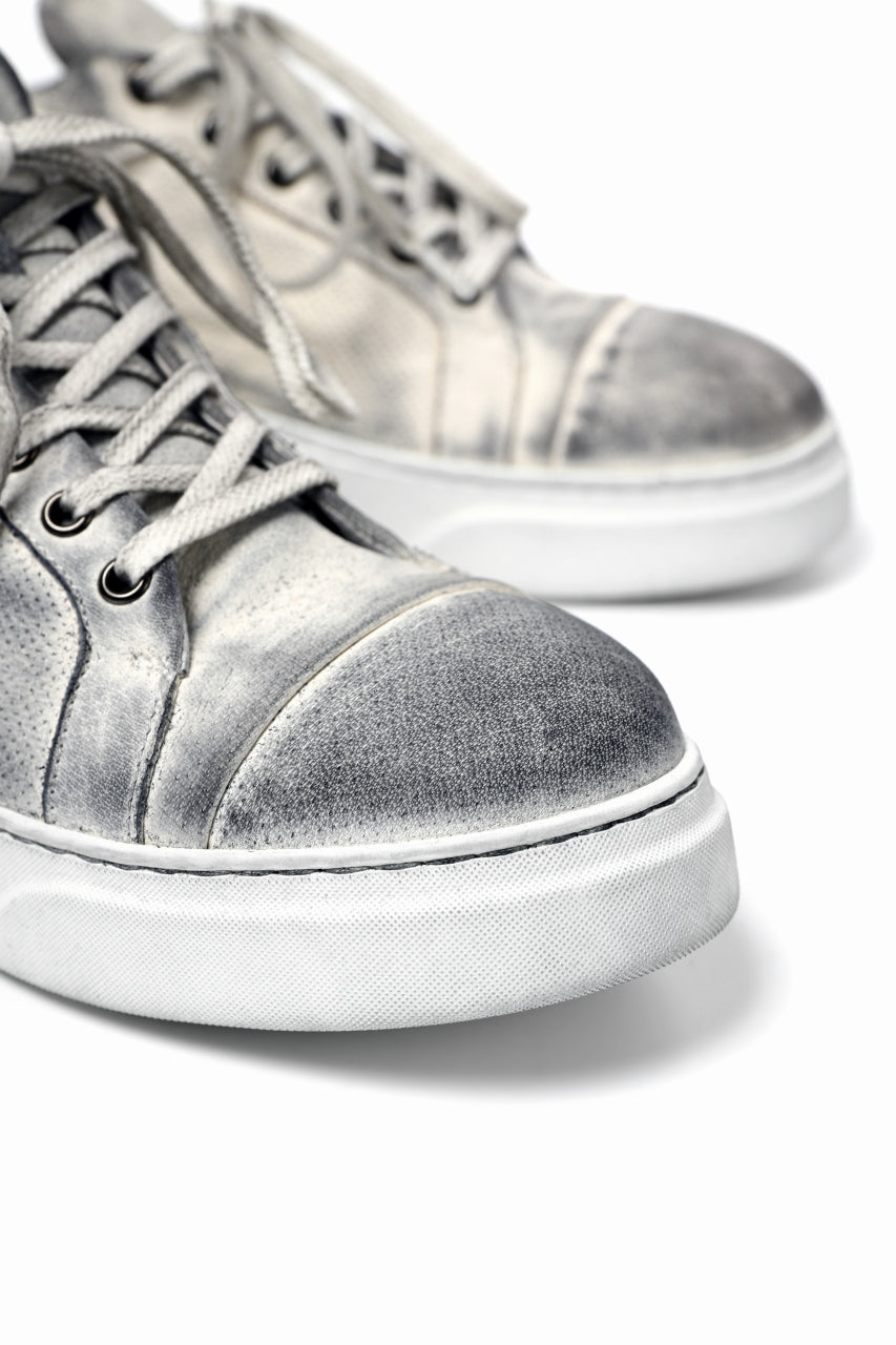 画像をギャラリービューアに読み込む, masnada LOW CUT SNEAKER / PELLE DI PECORA (DIRTY WHITE)