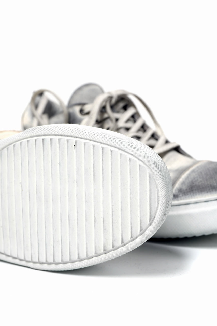 画像をギャラリービューアに読み込む, masnada LOW CUT SNEAKER / PELLE DI PECORA (DIRTY WHITE)