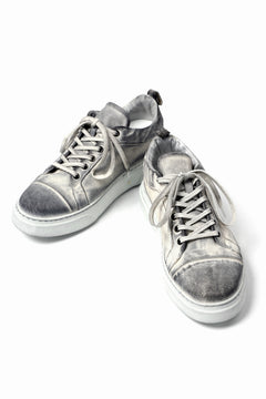 画像をギャラリービューアに読み込む, masnada LOW CUT SNEAKER / PELLE DI PECORA (DIRTY WHITE)
