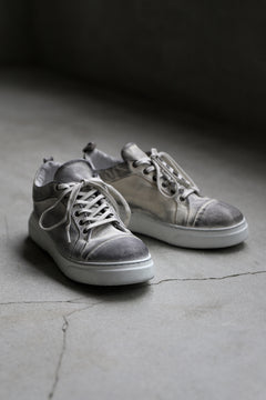 画像をギャラリービューアに読み込む, masnada LOW CUT SNEAKER / PELLE DI PECORA (DIRTY WHITE)