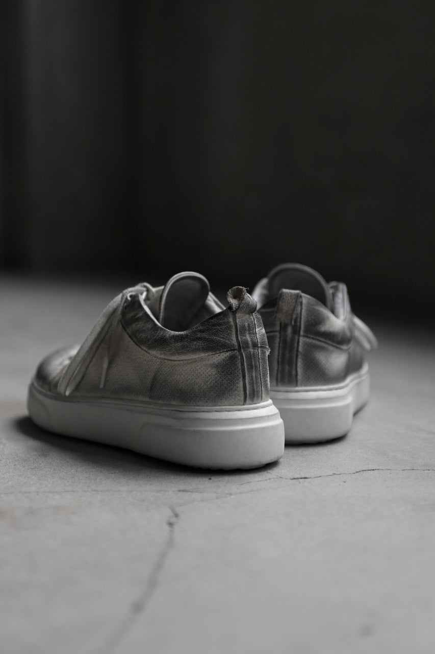 画像をギャラリービューアに読み込む, masnada LOW CUT SNEAKER / PELLE DI PECORA (DIRTY WHITE)
