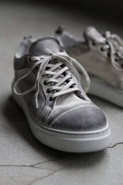 画像をギャラリービューアに読み込む, masnada LOW CUT SNEAKER / PELLE DI PECORA (DIRTY WHITE)