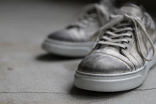 画像をギャラリービューアに読み込む, masnada LOW CUT SNEAKER / PELLE DI PECORA (DIRTY WHITE)