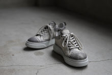 画像をギャラリービューアに読み込む, masnada LOW CUT SNEAKER / PELLE DI PECORA (DIRTY WHITE)