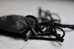 画像をギャラリービューアに読み込む, masnada LEATHER MASK / PELLE DI PECORA VEGETALE (BLACK)