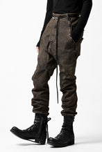 画像をギャラリービューアに読み込む, masnada BAGGY JEANS / REPURPOSED STRETCH (TARNISHED DUST)