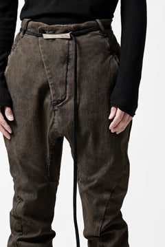 画像をギャラリービューアに読み込む, masnada BAGGY JEANS / REPURPOSED STRETCH (TARNISHED DUST)