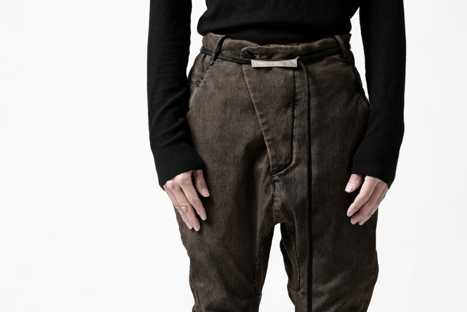 画像をギャラリービューアに読み込む, masnada BAGGY JEANS / REPURPOSED STRETCH (TARNISHED DUST)