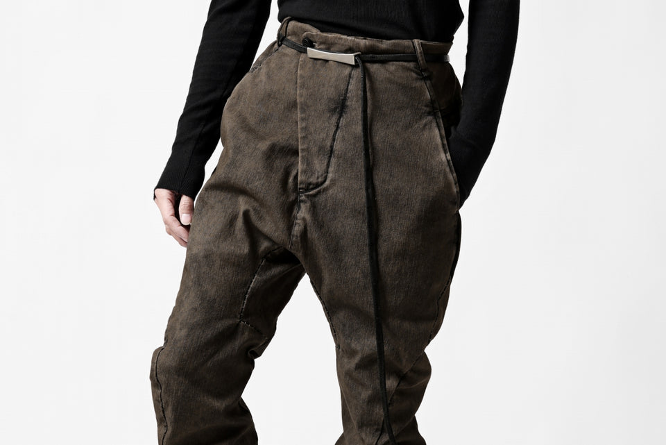 画像をギャラリービューアに読み込む, masnada BAGGY JEANS / REPURPOSED STRETCH (TARNISHED DUST)