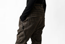 画像をギャラリービューアに読み込む, masnada BAGGY JEANS / REPURPOSED STRETCH (TARNISHED DUST)