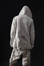 画像をギャラリービューアに読み込む, masnada CROPPED LOOSE POCKET PARKA JACKET / STRETCH COTTON RIPSTOP (FLINT)