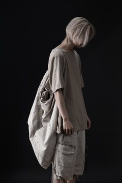 画像をギャラリービューアに読み込む, masnada CROPPED LOOSE POCKET PARKA JACKET / STRETCH COTTON RIPSTOP (FLINT)