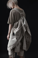 画像をギャラリービューアに読み込む, masnada CROPPED LOOSE POCKET PARKA JACKET / STRETCH COTTON RIPSTOP (FLINT)