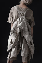 画像をギャラリービューアに読み込む, masnada CROPPED LOOSE POCKET PARKA JACKET / STRETCH COTTON RIPSTOP (FLINT)