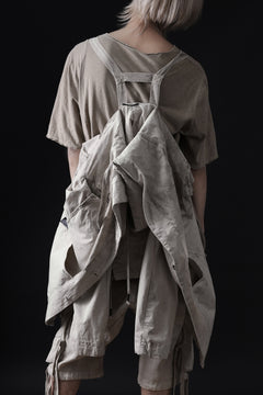 画像をギャラリービューアに読み込む, masnada CROPPED LOOSE POCKET PARKA JACKET / STRETCH COTTON RIPSTOP (FLINT)