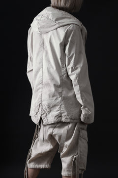 画像をギャラリービューアに読み込む, masnada CROPPED LOOSE POCKET PARKA JACKET / STRETCH COTTON RIPSTOP (FLINT)