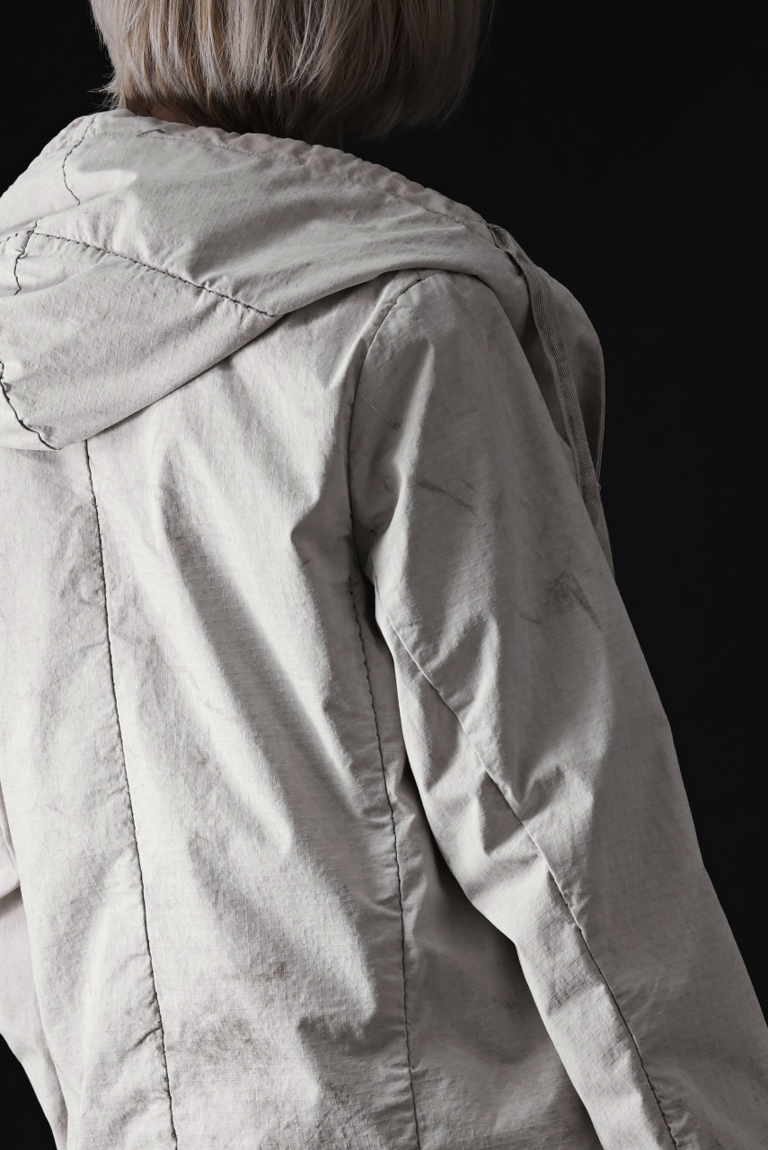 画像をギャラリービューアに読み込む, masnada CROPPED LOOSE POCKET PARKA JACKET / STRETCH COTTON RIPSTOP (FLINT)