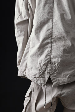 画像をギャラリービューアに読み込む, masnada CROPPED LOOSE POCKET PARKA JACKET / STRETCH COTTON RIPSTOP (FLINT)