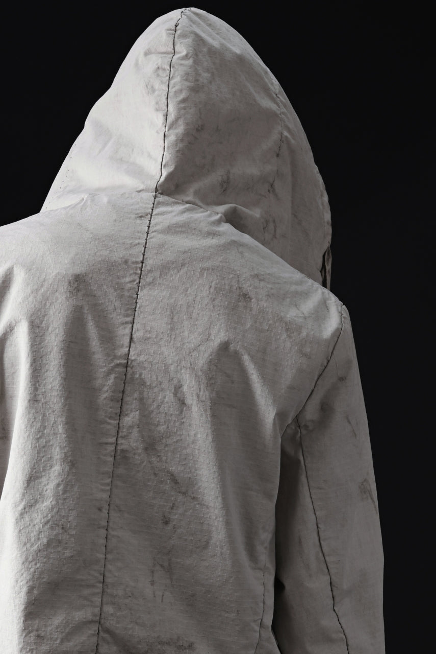 画像をギャラリービューアに読み込む, masnada CROPPED LOOSE POCKET PARKA JACKET / STRETCH COTTON RIPSTOP (FLINT)