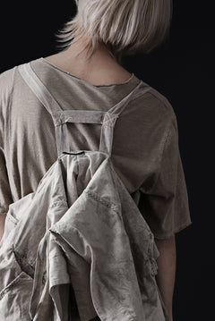 画像をギャラリービューアに読み込む, masnada CROPPED LOOSE POCKET PARKA JACKET / STRETCH COTTON RIPSTOP (FLINT)