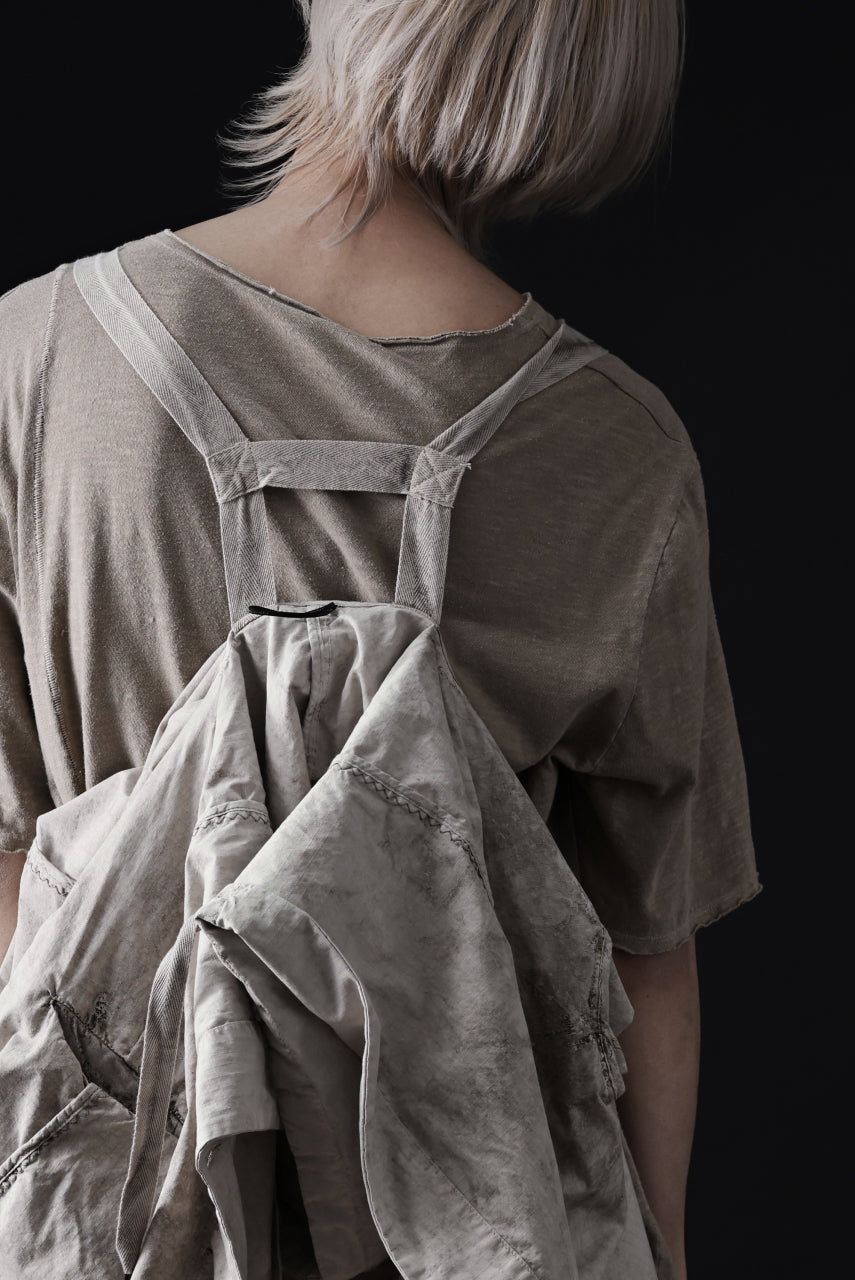 画像をギャラリービューアに読み込む, masnada CROPPED LOOSE POCKET PARKA JACKET / STRETCH COTTON RIPSTOP (FLINT)