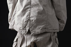 画像をギャラリービューアに読み込む, masnada CROPPED LOOSE POCKET PARKA JACKET / STRETCH COTTON RIPSTOP (FLINT)