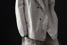 画像をギャラリービューアに読み込む, masnada CROPPED LOOSE POCKET PARKA JACKET / STRETCH COTTON RIPSTOP (FLINT)