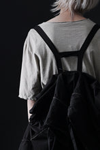 画像をギャラリービューアに読み込む, masnada CROPPED LOOSE POCKET PARKA JACKET / STRETCH COTTON RIPSTOP (SOLID BLACK)