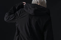 画像をギャラリービューアに読み込む, masnada CROPPED LOOSE POCKET PARKA JACKET / STRETCH COTTON RIPSTOP (SOLID BLACK)