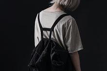 画像をギャラリービューアに読み込む, masnada CROPPED LOOSE POCKET PARKA JACKET / STRETCH COTTON RIPSTOP (SOLID BLACK)