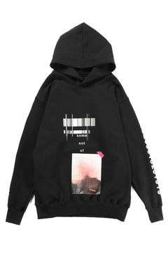 画像をギャラリービューアに読み込む, A.F ARTEFACT "NUMBERS" SWEATER HOODIE (BLACK)