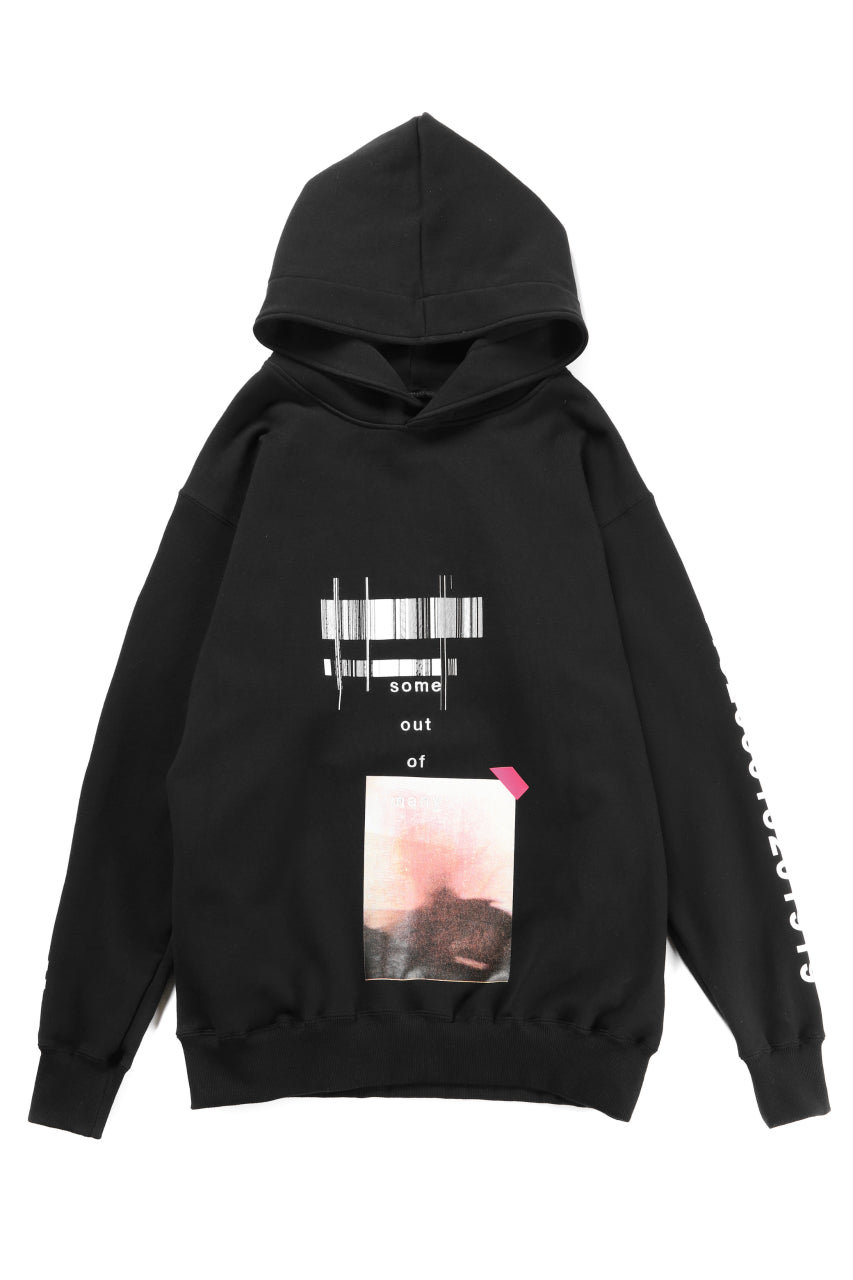 画像をギャラリービューアに読み込む, A.F ARTEFACT "NUMBERS" SWEATER HOODIE (BLACK)