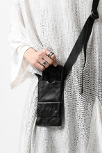 画像をギャラリービューアに読み込む, PAL OFFNER MOBILE BAG 2.0 / CALF LEATHER (BLACK)