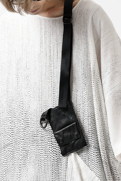 画像をギャラリービューアに読み込む, PAL OFFNER MOBILE BAG 2.0 / CALF LEATHER (BLACK)