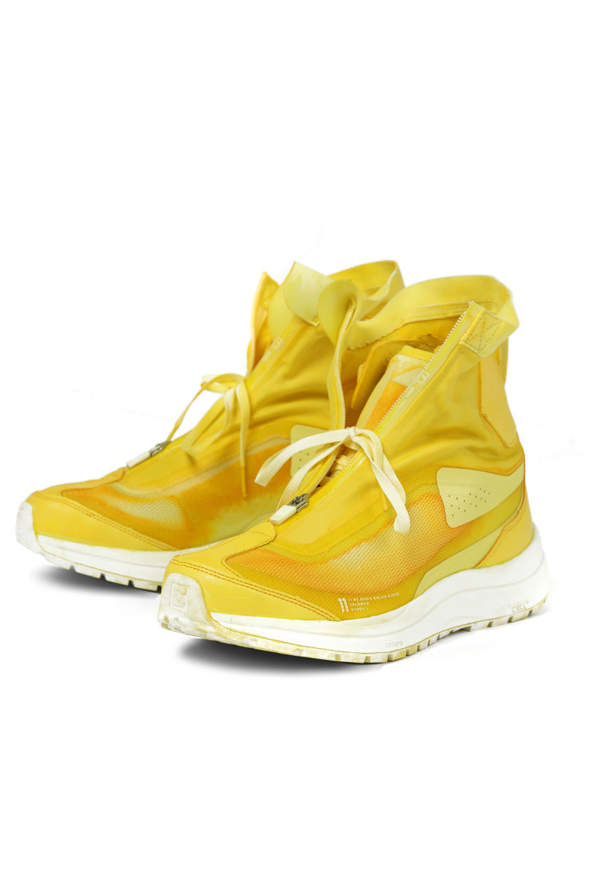 画像をギャラリービューアに読み込む, 11 BY BORIS BIDJAN SABERI x SALOMON &quot;BAMBA 2 HIGH&quot; (OBJECT DYED YELLOW)