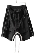 画像をギャラリービューアに読み込む, A.F ARTEFACT -INLINE- SIDE FASTNER SHORTS (BLACK)