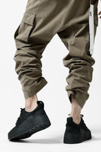 画像をギャラリービューアに読み込む, 11 BY BORIS BIDJAN SABERI CARGO POCKET PANTS / OBJECT DYED &quot;P21B-F-1482&quot; (MUD GREY)