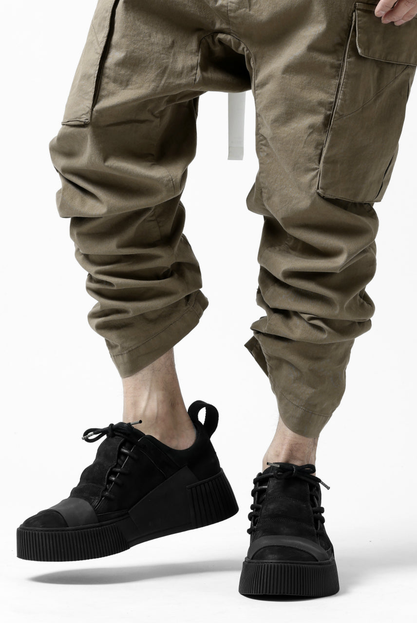 画像をギャラリービューアに読み込む, 11 BY BORIS BIDJAN SABERI CARGO POCKET PANTS / OBJECT DYED &quot;P21B-F-1482&quot; (MUD GREY)