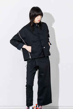 画像をギャラリービューアに読み込む, FACETASM x DICKIES KUNG FU ZIPPER JACKET (BLACK)