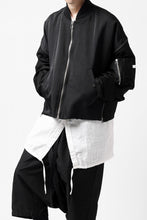 画像をギャラリービューアに読み込む, FACETASM ZIPPER MA-1 JACKET (BLACK)