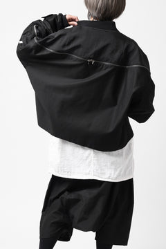 画像をギャラリービューアに読み込む, FACETASM ZIPPER MA-1 JACKET (BLACK)