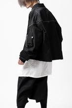 画像をギャラリービューアに読み込む, FACETASM ZIPPER MA-1 JACKET (BLACK)