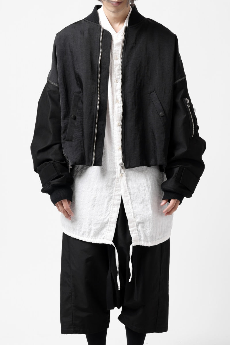 FACETASM ZIPPER MA-1 JACKET (BLACK)の商品ページ