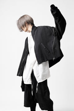 画像をギャラリービューアに読み込む, FACETASM ZIPPER MA-1 JACKET (BLACK)