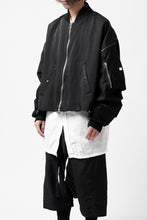 画像をギャラリービューアに読み込む, FACETASM ZIPPER MA-1 JACKET (BLACK)