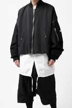 画像をギャラリービューアに読み込む, FACETASM ZIPPER MA-1 JACKET (BLACK)