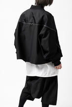 画像をギャラリービューアに読み込む, FACETASM ZIPPER MA-1 JACKET (BLACK)