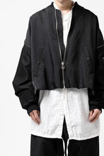 画像をギャラリービューアに読み込む, FACETASM ZIPPER MA-1 JACKET (BLACK)