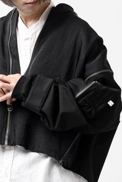 画像をギャラリービューアに読み込む, FACETASM ZIPPER MA-1 JACKET (BLACK)