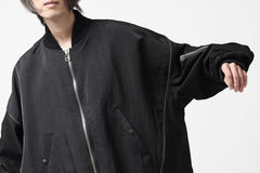 画像をギャラリービューアに読み込む, FACETASM ZIPPER MA-1 JACKET (BLACK)